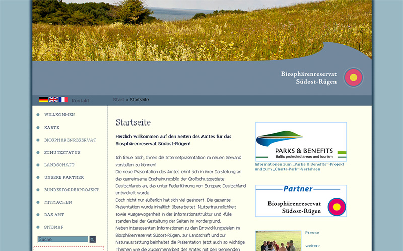 Amtes für das Biosphärenreservat Südost-Rügen