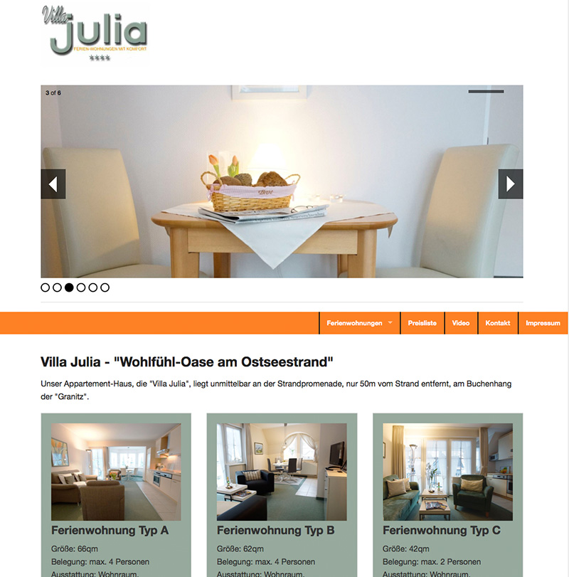 Ferienwohnungen Villa Julia Binz Rügen